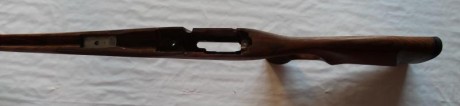Vendo culata thumbhole para Mauser 66 calibres estándar sin uso, solo ajustada. Comprada en Alemania a 10