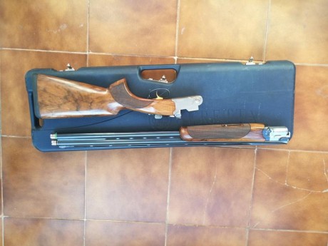 Vendo beretta trident dt10 esporting de 71 cm de cañon mas chokes optima chokes de dos centimetros 73. 21