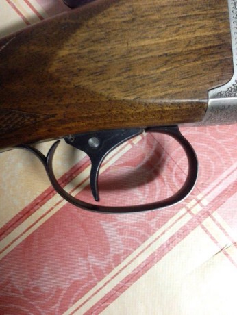 Hola.
Vendo escopeta superpuesta Franchi Alcione.
Poco uso.
Cañónes de 71 cm.
Banda ventilada.
Un gatillo 30