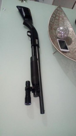 Se vende maverick88 de Corredera de cañón corto 5+1 tiros en estupendo estado perfecta de pavón y mecanismos 01