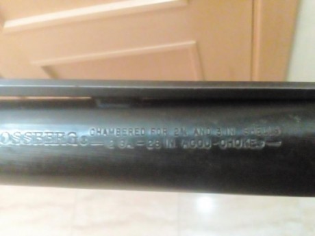 ----VENDIDA GRRACIAS----

 Se vende escopeta de corredera Mossberg 500A , Calibre 12/76.
 Con 2 Cañones 140