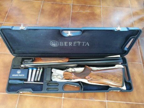 Vendo beretta trident dt10 esporting de 71 cm de cañon mas chokes optima chokes de dos centimetros 73. 61