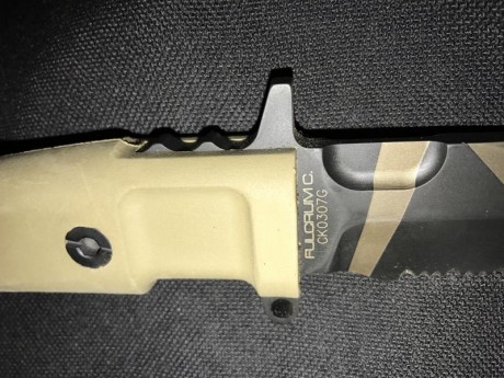 Hola, vendo cuchillo marca EXTREMARATIO
FULCRUM C DESERT WARFARE
Cuchillo para uso intuitivo y extremadamente 01