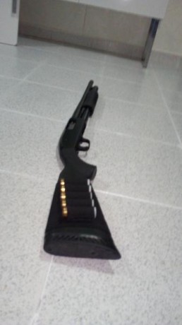 Se vende maverick88 de Corredera de cañón corto 5+1 tiros en estupendo estado perfecta de pavón y mecanismos 41