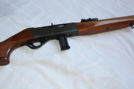 Buenos días 
Se vende carabina marca ANSCHUTZ calibre 22LR DESMONTABLE. En perfecto estado, esta como 10