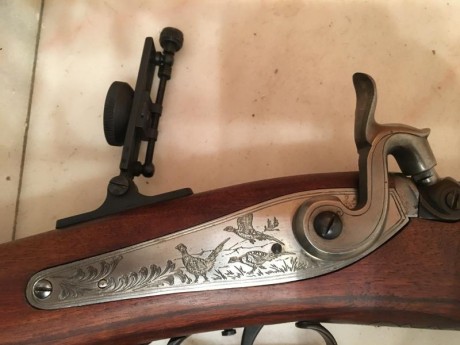 Hola
Vendo rifle Pedersoli modelo Tryon deluxe cal.54 en estado impecable.
Se puede ver y probar en Barcelona 00