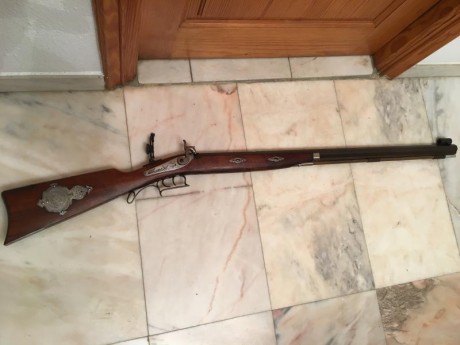 Hola
Vendo rifle Pedersoli modelo Tryon deluxe cal.54 en estado impecable.
Se puede ver y probar en Barcelona 21