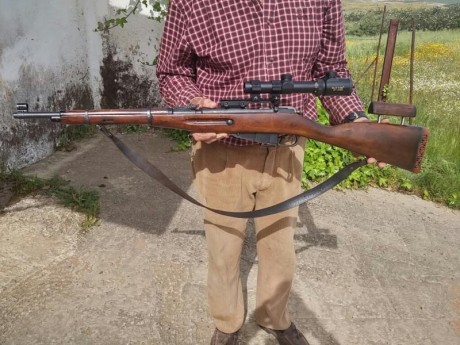 Buenas tardes, a ver que os parece esta adaptación que he hecho en un mosin nagant.

Saludos. 00