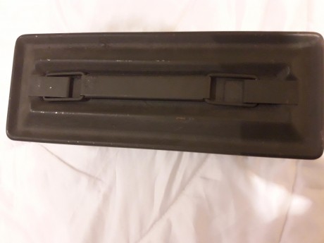 Original de la época para ametralladora browing 1919 cal. 30, el fabricante es SFU.
PRECIO:50 00