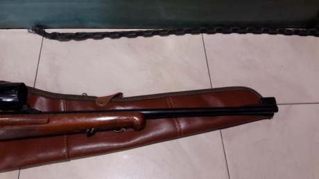 Mitica arma de factura nacional. De una robustez y precision que asombran. Tan solo minimas marcas de 00