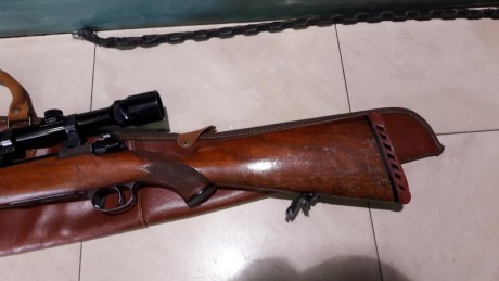 Mitica arma de factura nacional. De una robustez y precision que asombran. Tan solo minimas marcas de 12