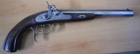 Vendo magnifica pistola Le Page .45 (Armi Sport). Muy buen estado.Gatillo al pelo muy afinado. Agrupaciones 00