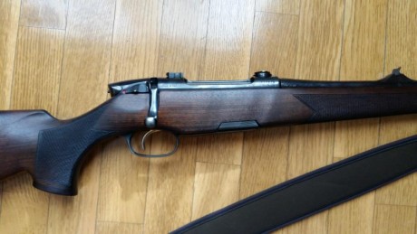 Vendo Mannlicher Luxus calibre 270win, monturas originales y con Visor Swarovski Habicht 3-12x50. Muy 01
