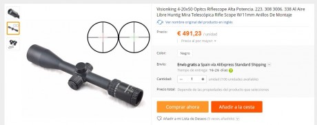 Hola,

Como me había cascado un visor y el presupuesto era ajustado me puse a buscar en aliexpress un 50