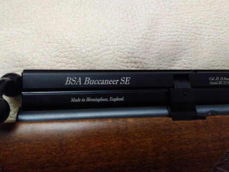 Hola buenas noches , pues eso que vendo mi BSA Buccaneer del calibre 5,5 . Tiene la culata y la bocacha 01