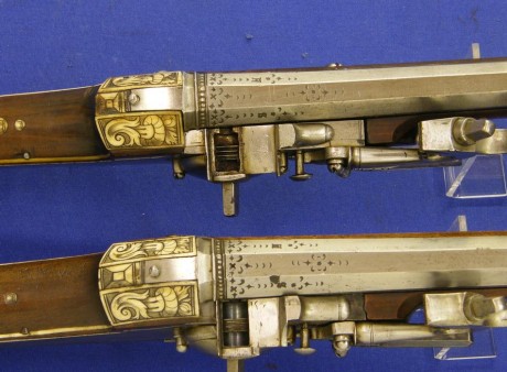 Voy a colocar unas fotos de un arma larga alemana de llave de mecha del siglo XVI. 71