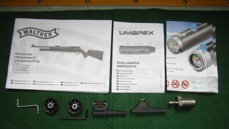  Vendo Walther 1250 + Silenciador Umarex + Bipode
--------------------------------------------------------------- 02