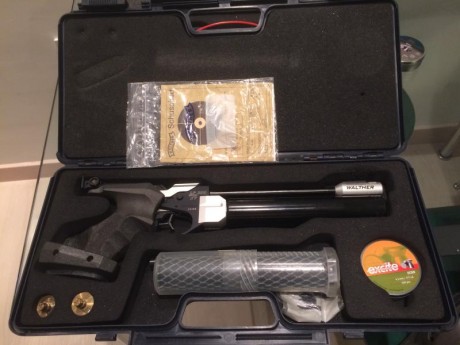 Vendo Pistola Walther LP 300 xt. VENDIDA
Perfecto estado. Año 2007. 20 años depositos.
Talla a elegir, 00