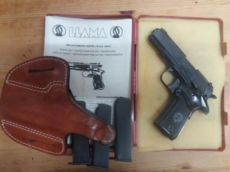 Hola a todos!

Vendo llama del 9 corto igual que nueva. La estrenó un compañero en 1990, pegó ese día 00