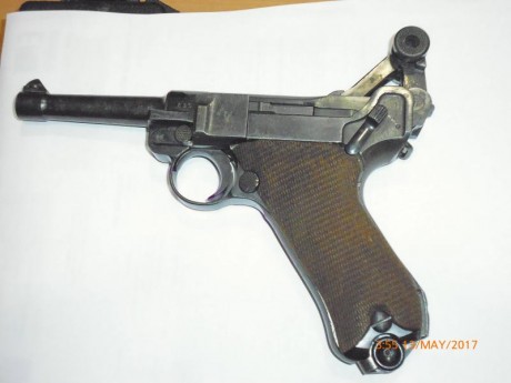  VENDIDA  pistola Luger modelo P 08 del año 1937, de 9 mm parabellum, con todos los números coincidentes, 12