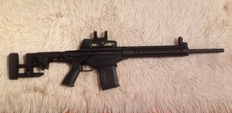Se vende este Ruger, calibre 308. Muy poco uso (3 cajas), comprado nuevo en diciembre 2016. No se incluye 100