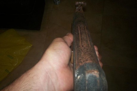 vendo carabina gamo statical para restaurar,funcionando perfectame pero en un estado lamentable
se encuentra 01