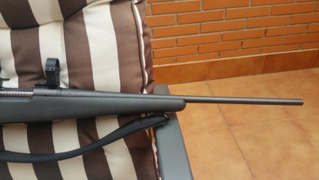 Se venderifle de cerrojo Remington  modelo Seven Youth 243,el más corto y ligero con sólo 2'6kg de peso,es 10