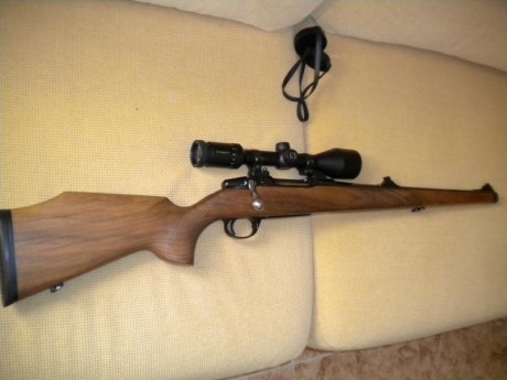 hola un amigo vende un rifle carl gustaf 2000 caja larga calibre 30 06 monturas apel y visor zeiss conquest 02