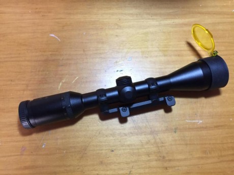 de 1", tiene instaladas monturas Blaser completas. En buen estado.. 01