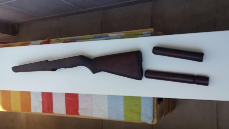 Vendo M1 Garand Springfield armory del año 1945 con muchos extras.

Totalmente impecable, como salido 101