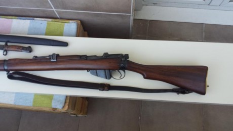 Vendo Enfield N1 MK3 SMLE B.S.A. de la primera guerra mundial en estado excelente.
Todas las partes con 42