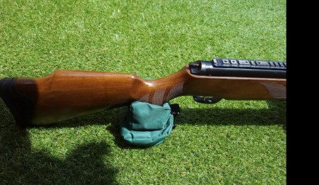   Vendida   

Hatsan 155 Torpedo de 5.5 de cañon fijo un estado excelente tanto de madera como de pavón.

Tanto 12