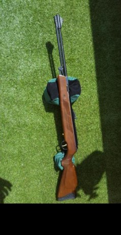   Vendida   

Hatsan 155 Torpedo de 5.5 de cañon fijo un estado excelente tanto de madera como de pavón.

Tanto 10