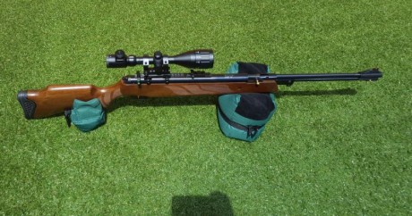   Vendida   

Hatsan 155 Torpedo de 5.5 de cañon fijo un estado excelente tanto de madera como de pavón.

Tanto 32