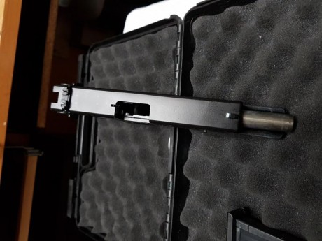 Se vende pistola del Calibre 22LR Marca “ ISSC“ de la familia de las GLOK26 con, dos Cargadores originales” 00