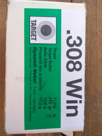 Buenas noches a todos,

Estas puntas de tiro del .308W 170gr y punta de plomo ¿Valdrían para caza; corzo 00