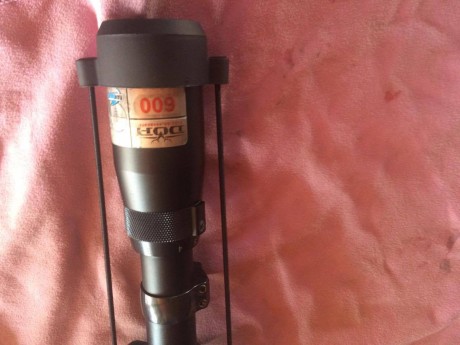 bushnel 3-9x50 nuevo ni una marca, comprado del año pasado, se ha utilizado para centrar el rifle pero 00