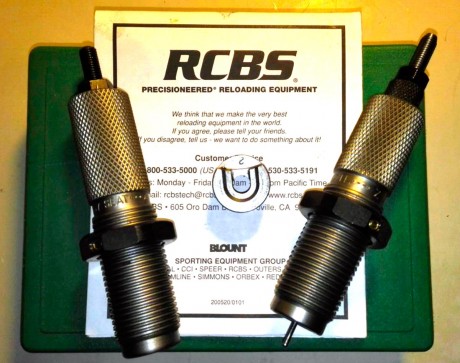 Se venden dies RCBS 7x57, creo que no llega a 100 los cartuchos que han recargado, están en Zaragoza y 00
