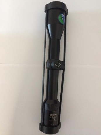 Vendo Visor Zeiss Diavari 1,5-6X42

Se compro para montar en carabina del .22lr, pero finalmente  monte 01