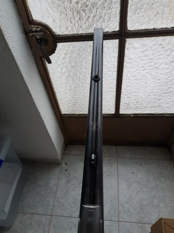 Vendo escopeta paralela, marca DANOK BAT, calibre 16 de martillos exteriores de 1 y 5 estrellas, 10 y 21