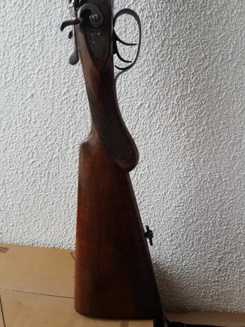Vendo escopeta paralela, marca DANOK BAT, calibre 16 de martillos exteriores de 1 y 5 estrellas, 10 y 31