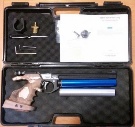 Vendo pistola Steyr Lp-1. Revisada de todo en ibergrips con reemplazo de regulador y juntas nuevas.
Empuñadura 40