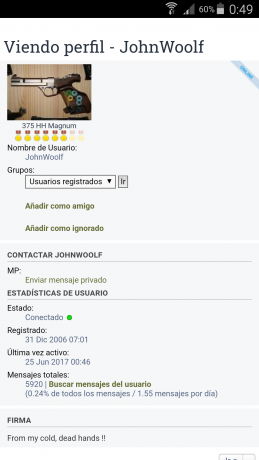 Pues eso, que nos invitaron a decir aquí lo mierda que es el 30-06...

https://www.armas.es/foros/conversacion-general/se-sabe-algo-de-jabali-viejo-1041988

Yo 101