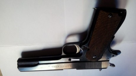 Vendo mi Llama Extra del calibre 9mm.Largo.
Guiada con licencia F.
El arma se encuentra en Zaragoza.
Dispone 02