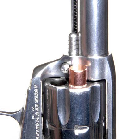 Buenas tardes, tengo un revolver en el cual el diámetro de la garganta del cilindro es excesivamente estrecho, 02