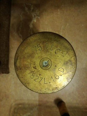 Vaina de 75mm. 

DEC . D.1827. L.16 D

Pieza rara.

Precio  25€  con  envío incluido  a la península

Artículo 00
