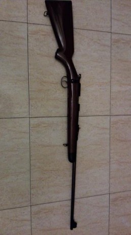 A poder ser no envío arma, para tramitar venta y transferencia en Madrid. Si la enviara, los gastos de 02