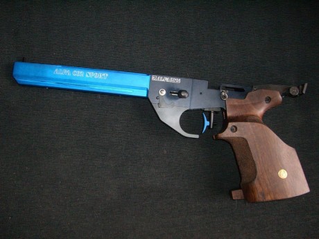 Busco pistola co2 alfa proj sport en perfecto estado estético y mecánico. No importa si la cacha es para 00