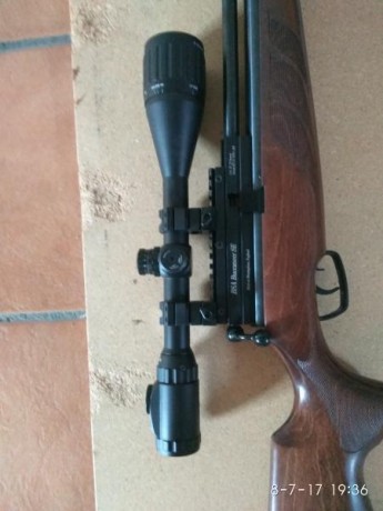 Vendo bsa bucaner se del 5.5 en perfecto estado y regulada. 
-Carabina  360€
-Vispr leapers 6-24x50  150€
-Regulador 00