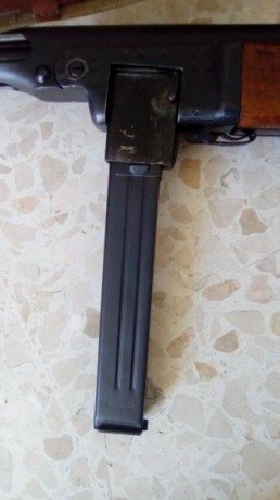 Vendo un adaptador para usar en los ppsh41 cargadores de Mp40 a finales de guerra el ejército alemán tuvo 02